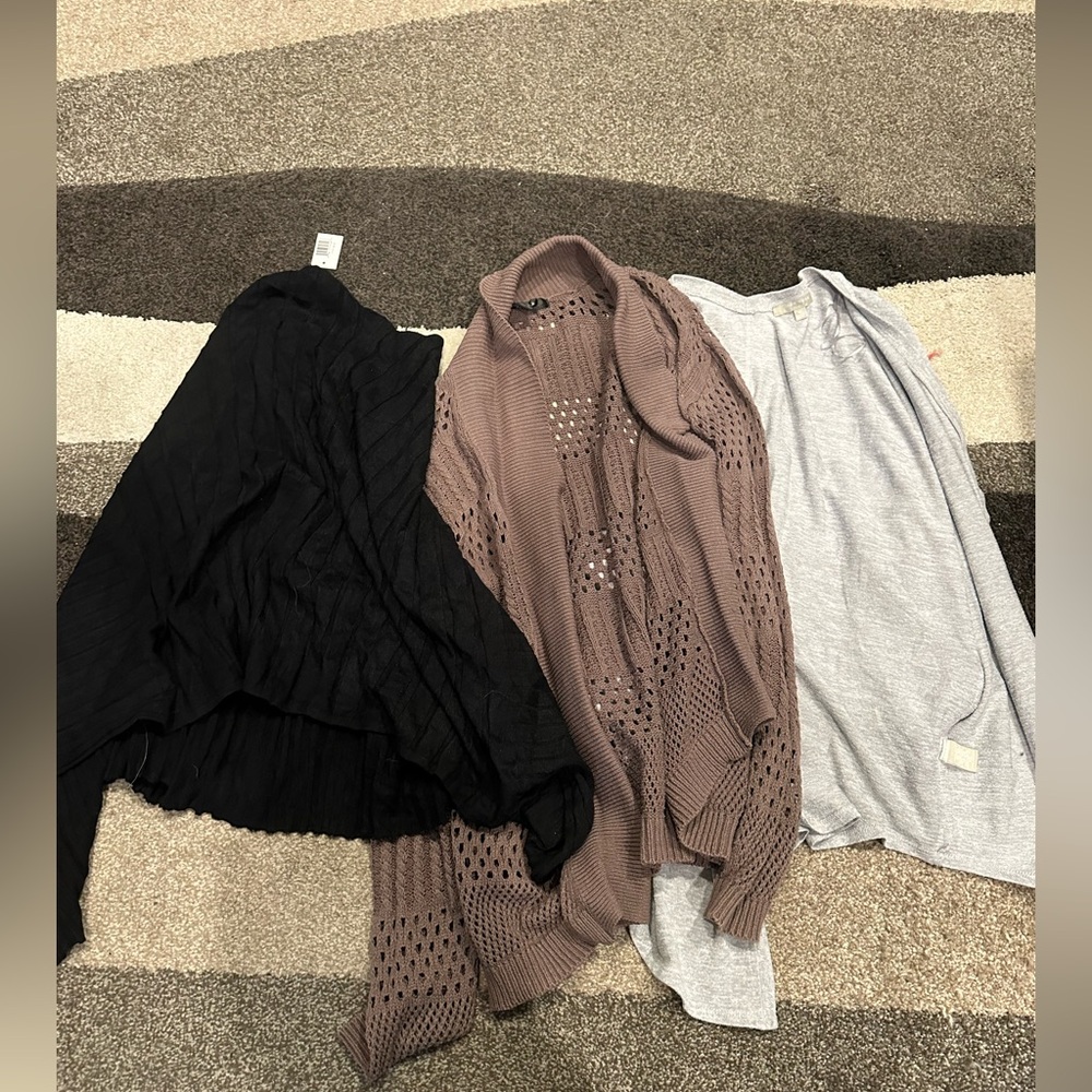 Women's Sweater Collection - Black, Brown, and Gray